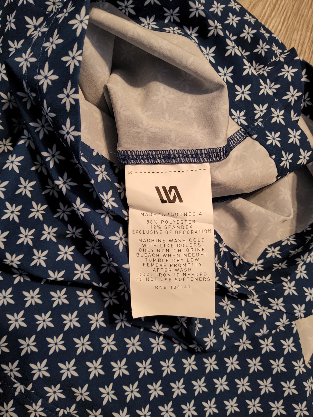 VRST MENS Navy Shorts - Picture 4 of 8